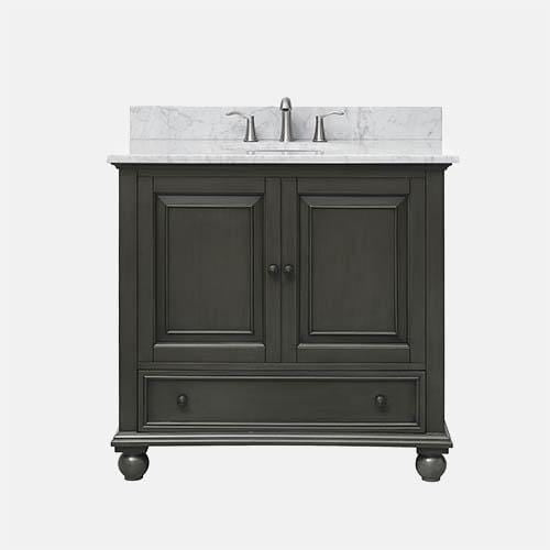 36" Bosler Vanity for Oval Undermount Sink