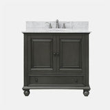 36" Bosler Vanity for Oval Undermount Sink