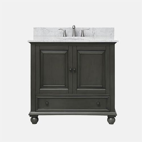 36" Bosler Vanity for Oval Undermount Sink