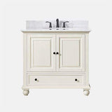36" Bosler Vanity for Oval Undermount Sink