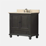 36" Bosler Vanity for Oval Undermount Sink