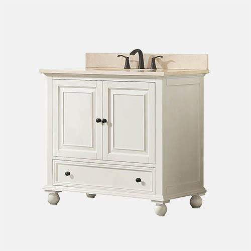 36" Bosler Vanity for Oval Undermount Sink