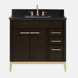 36" Forney Vanity for Rectangular Undermount Sink - Dark Chocolate