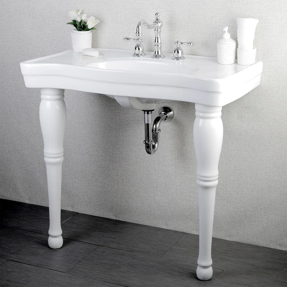 36” Karolyn Vitreous China Console Sink