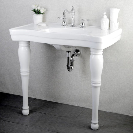 36” Karolyn Vitreous China Console Sink