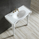 36” Karolyn Vitreous China Console Sink