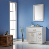 36" Langley Vanity for Rectangular Undermount Sink