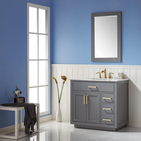 36" Langley Vanity for Rectangular Undermount Sink