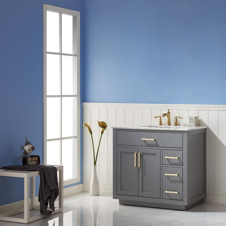 36" Langley Vanity for Rectangular Undermount Sink