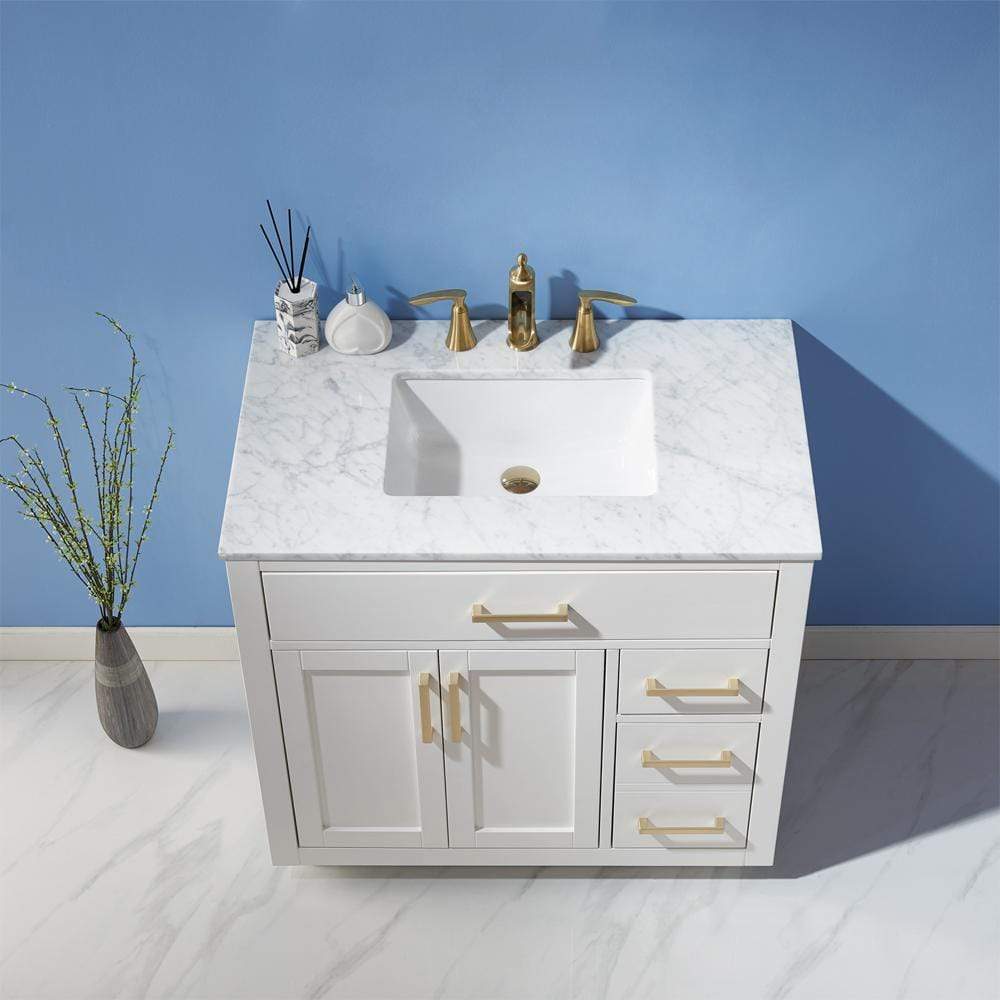 36" Langley Vanity for Rectangular Undermount Sink