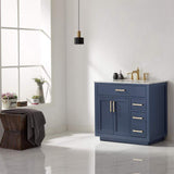 36" Langley Vanity for Rectangular Undermount Sink