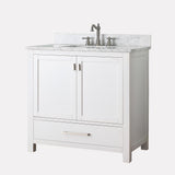 36" Noxon Vanity for Rectangular Undermount Sink - White