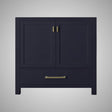 36" Romani Vanity Cabinet for Rectangular Undermount Sink - Navy Blue