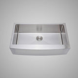 36" Shoreham Stainless Steel Single-Bowl Farmhouse Sink - Arched Apron