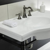 38” Nedi Vitreous China Console Sink