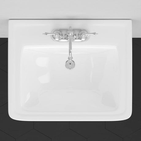 38" Tall Tifton 200 Vitreous China Pedestal Sink