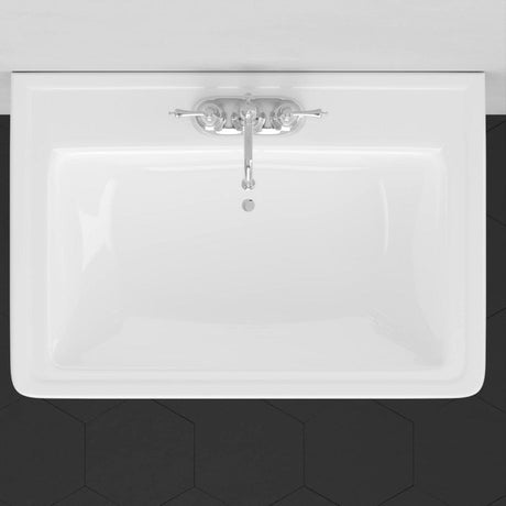 38" Tall Tifton 300 Vitreous China Pedestal Sink