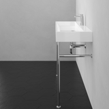 39" Beckley Vitreous China Console Bathroom Sink with Steel Stand