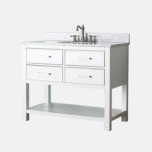 42" Brockton Vanity for Oval Undermount Sink