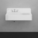 42" Sudbury Cast Iron Wall-Hung Kitchen Sink with Right Side Drainboard