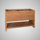 48" Avellino Vanity Cabinet for Rectangular Undermount Sink - Natural Teak