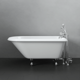 48" Hearne Cast Iron Roll-Top Clawfoot Tub
