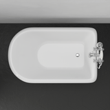 48" Hearne Cast Iron Roll-Top Clawfoot Tub