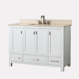 48" Noxon Vanity for Rectangular Undermount Sink - White