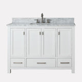 48" Noxon Vanity for Rectangular Undermount Sink - White