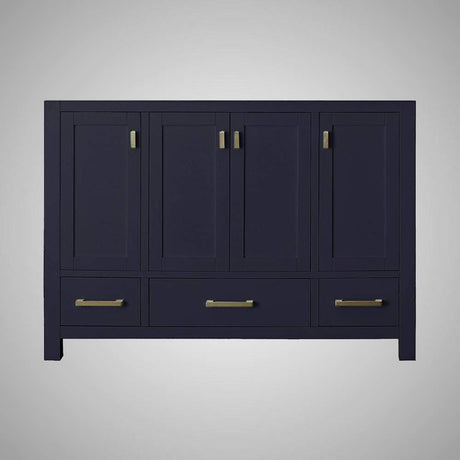 48" Romani Vanity Cabinet for Rectangular Undermount Sink - Navy Blue