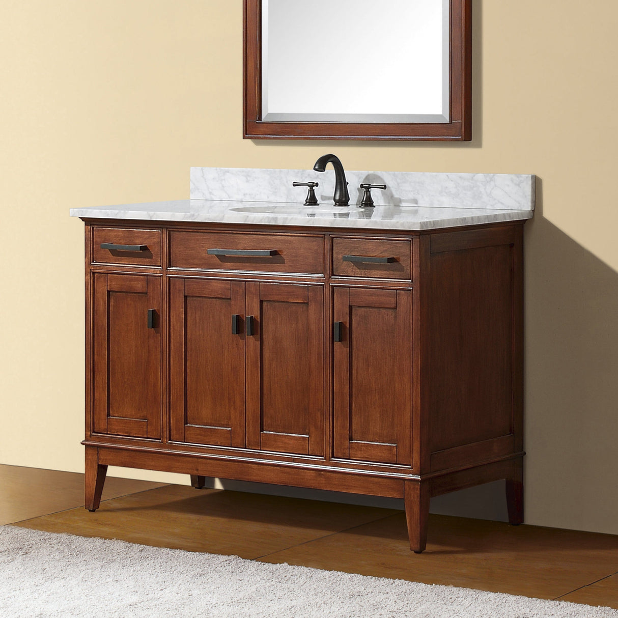 48" Sheridan Vanity for Oval Undermount Sink