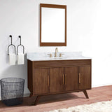 48" Taima Teak Vanity Cabinet for Rectangular Undermount Sink
