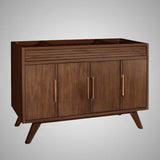 48" Taima Teak Vanity Cabinet for Rectangular Undermount Sink
