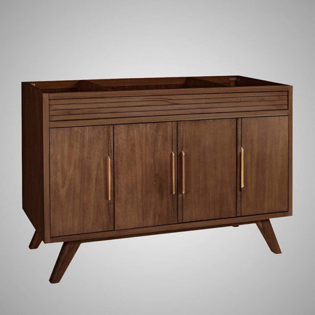 48" Taima Teak Vanity Cabinet for Rectangular Undermount Sink