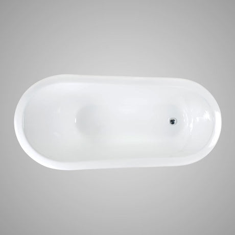 61" Kilgore Cast Iron  Slipper Clawfoot Tub