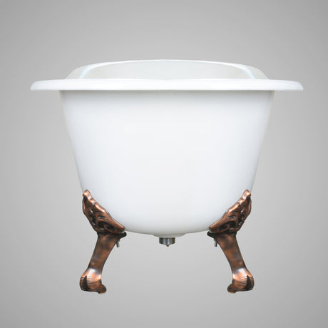 61" Kilgore Cast Iron  Slipper Clawfoot Tub