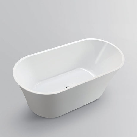 62" Karzen Freestanding Tub with Drain - No Overflow