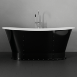67" Montrose Cast Iron Skirted Bateau Tub