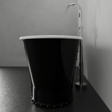 67" Montrose Cast Iron Skirted Bateau Tub