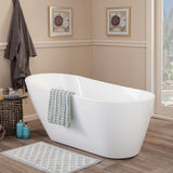 67" Oshawa Acrylic Freestanding Tub