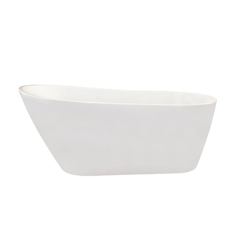 67" Oshawa Acrylic Freestanding Tub