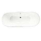 67" Senteca Cast Iron Skirted Bateau Tub