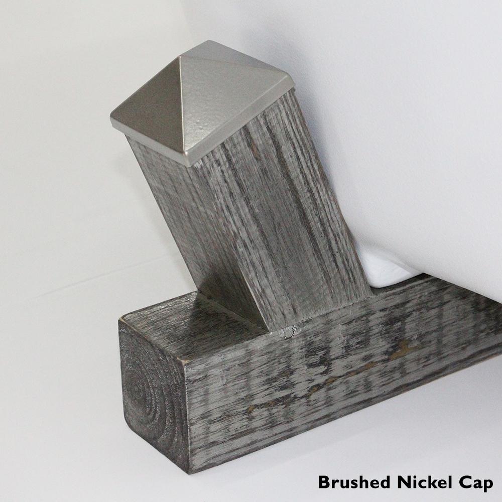 68" Farmstead Acrylic Double-Slipper Clawfoot Tub - Dark Wood Base