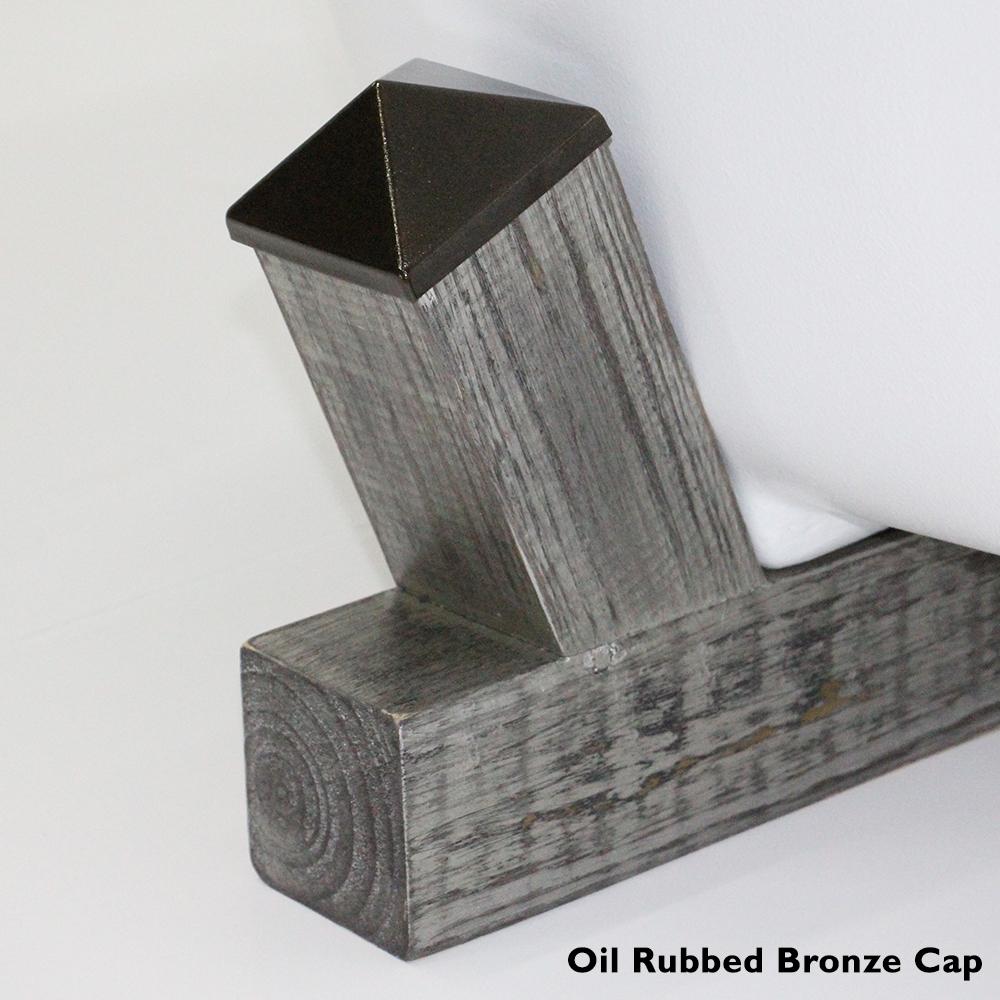 68" Farmstead Acrylic Double-Slipper Clawfoot Tub - Dark Wood Base