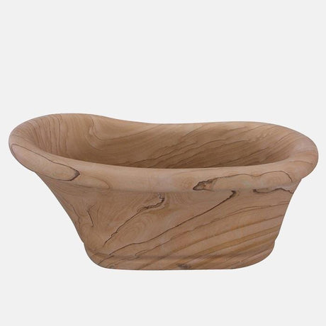 69" Glenshaw Stone Slipper Tub with Pedestal