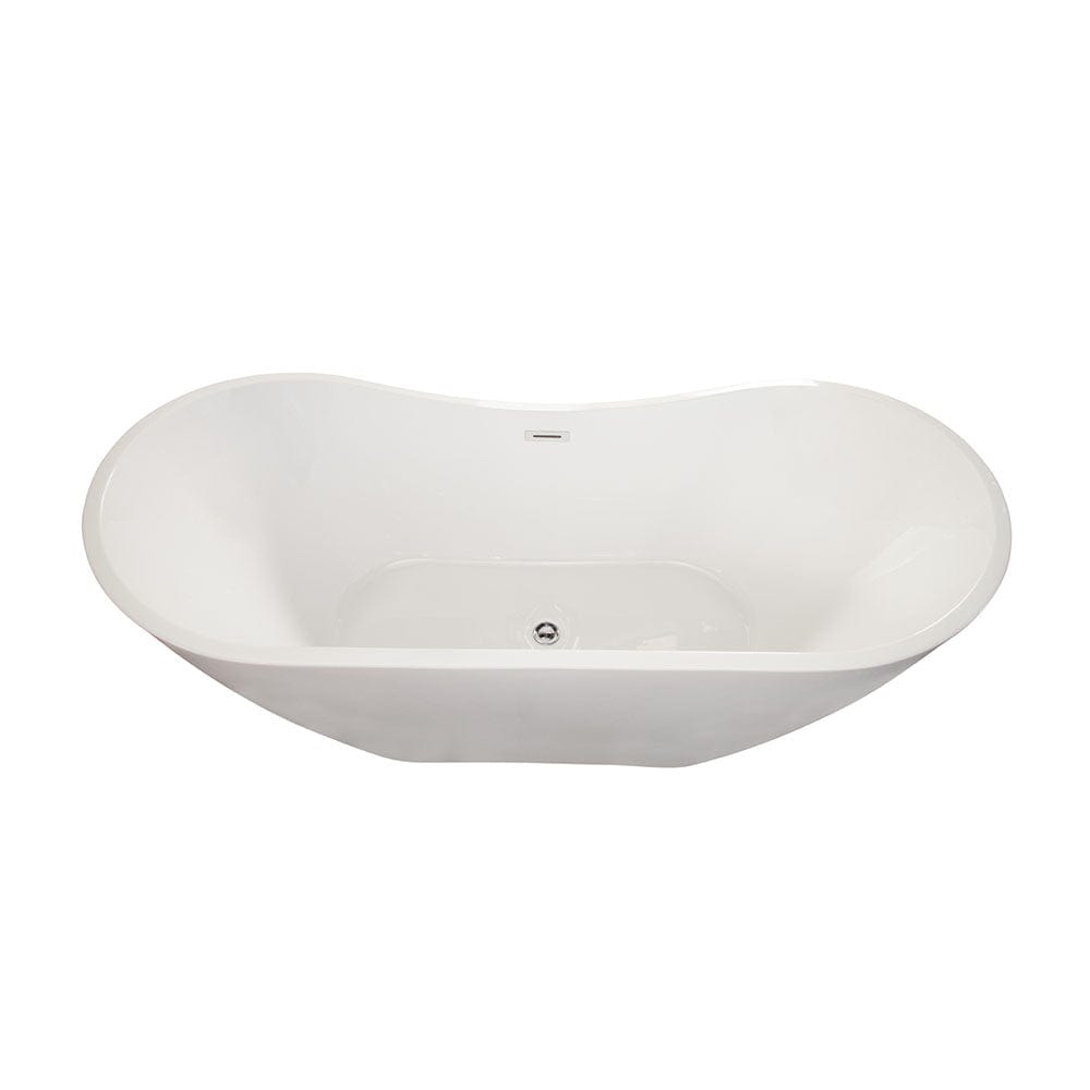 70" Brossard Acrylic Freestanding Tub