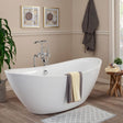 71" Adelaide Acrylic Freestanding Tub