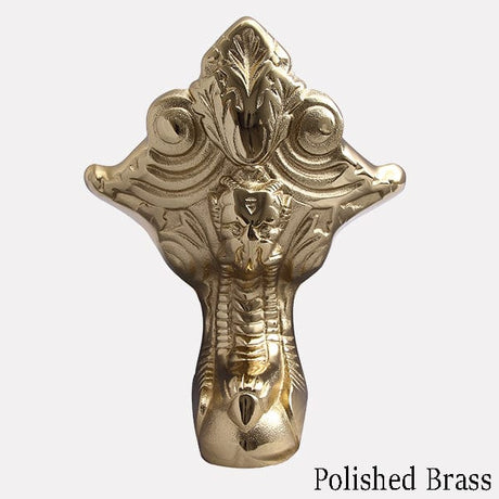 72" Magnolia Cast Iron Double-Ended Roll-Top Clawfoot Tub - No Faucet Holes