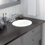 Afton Vitreous China Drop-In Sink