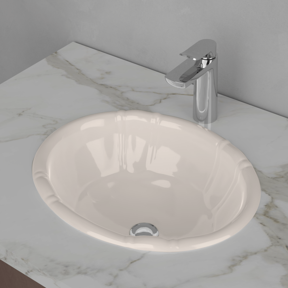 Afton Vitreous China Drop-In Sink